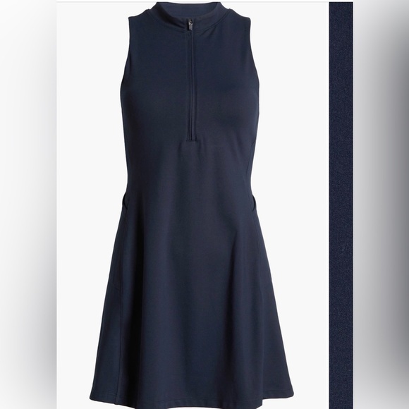 Zella Midnight Blue Sleeveless Mini Dress - Picture 6 of 8